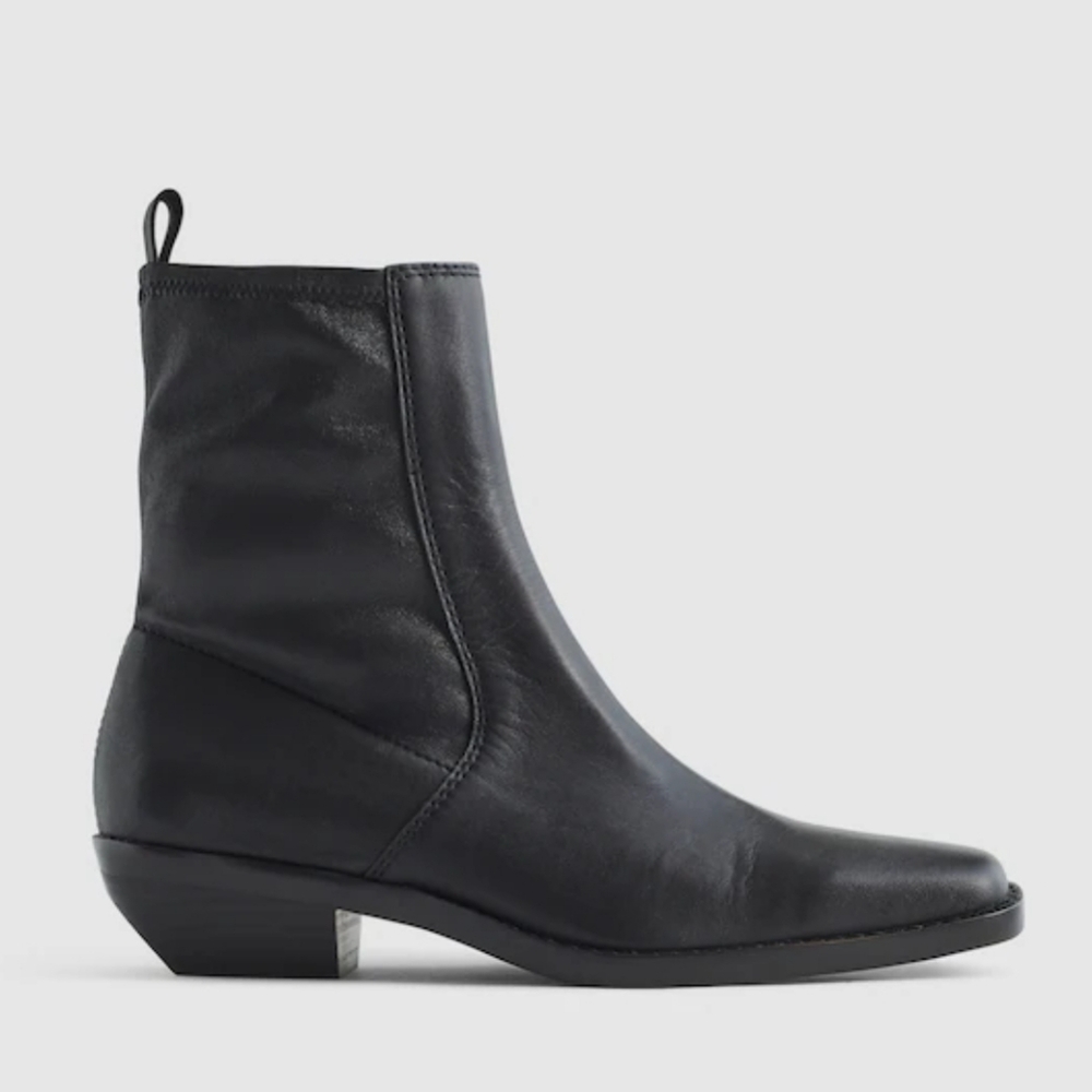 Madewell Idris Leather Ankle Boot - black - Picture 2 of 12